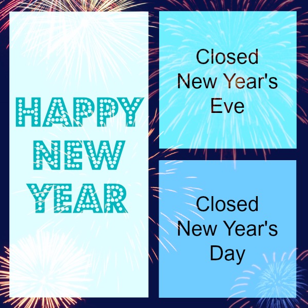 Holiday Hours Closed New Year's Eve & Day Moneytree Software